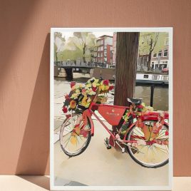 Amsterdam, Netherlands (Bike) Artwork