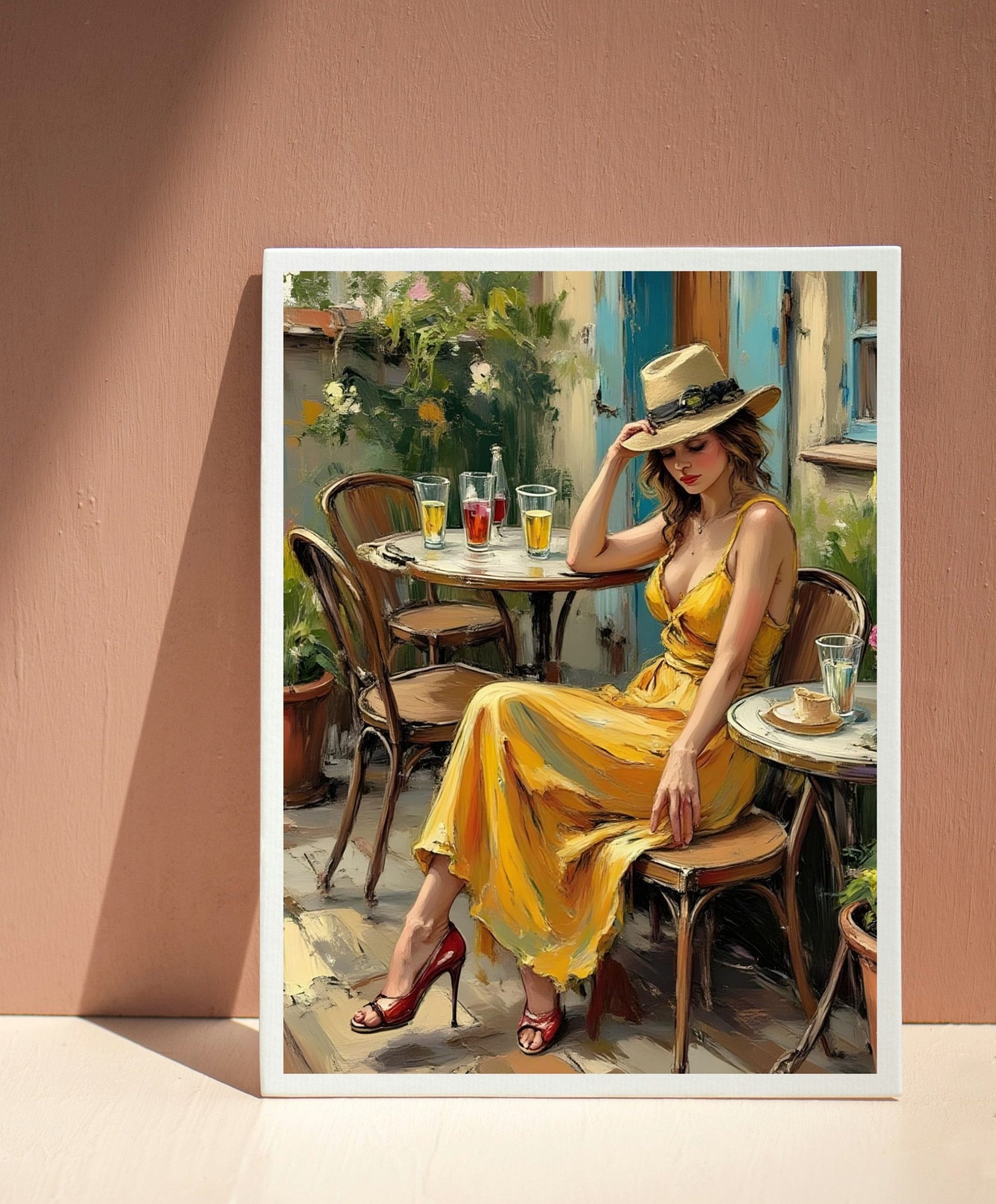 Lady in the Yellow Dress