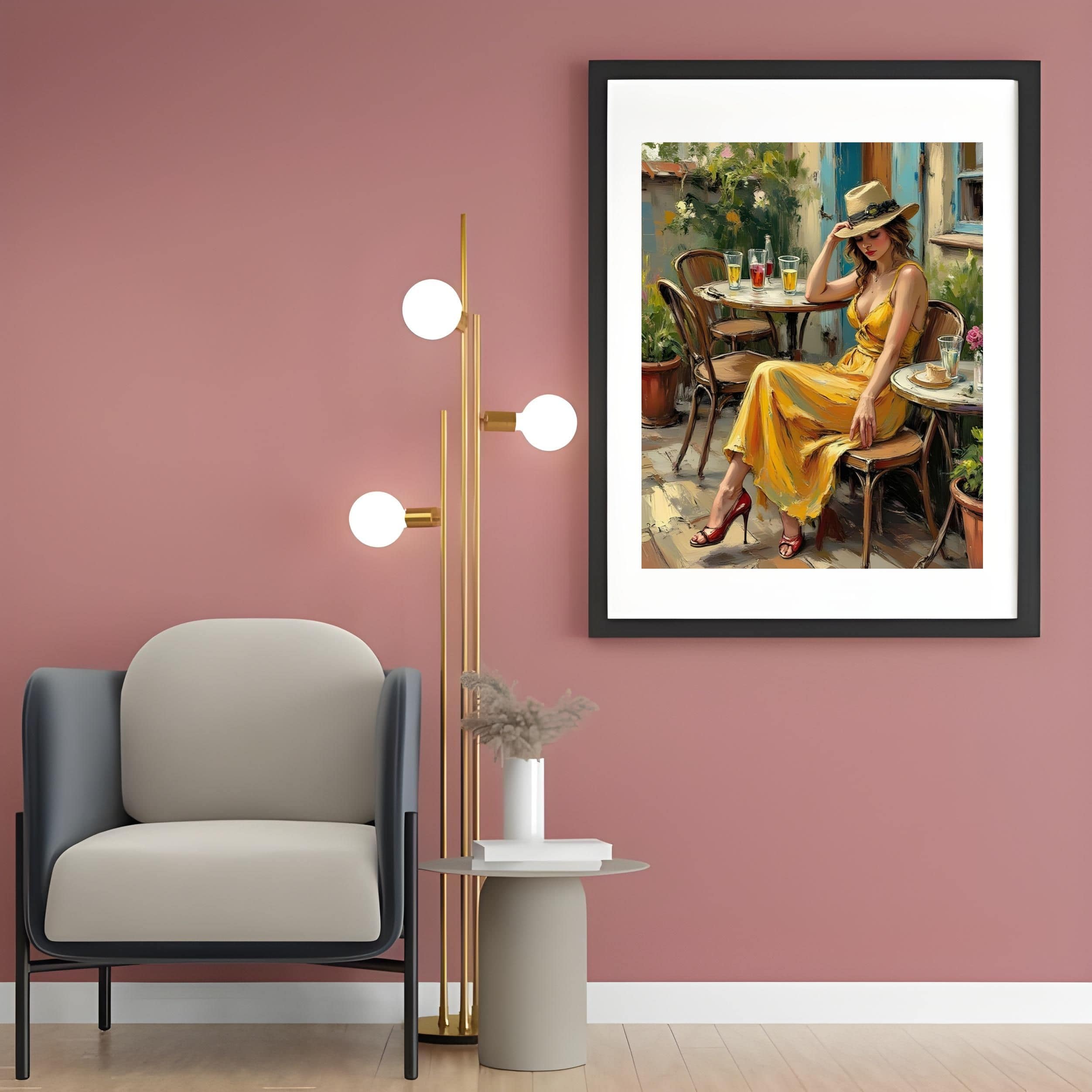 Lady in the Yellow Dress