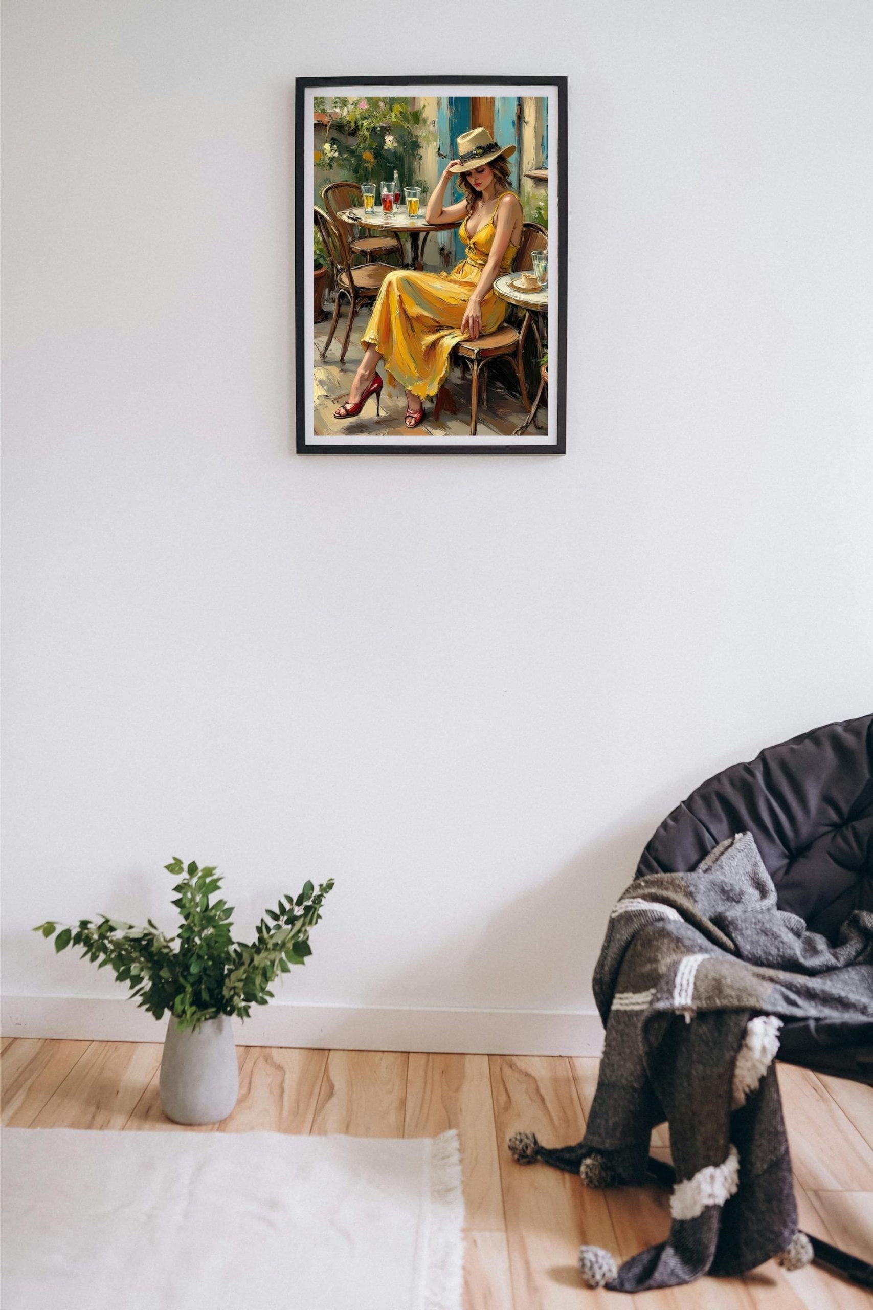 Lady in the Yellow Dress