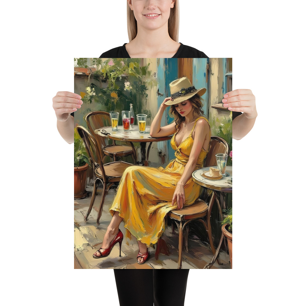 Lady in the Yellow Dress
