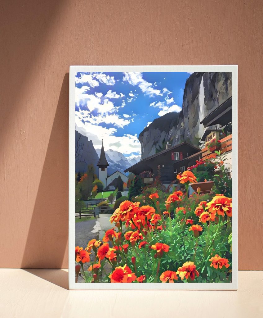 Lauterbrunnen, Switzerland Artwork