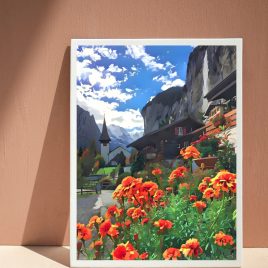 Lauterbrunnen, Switzerland Artwork
