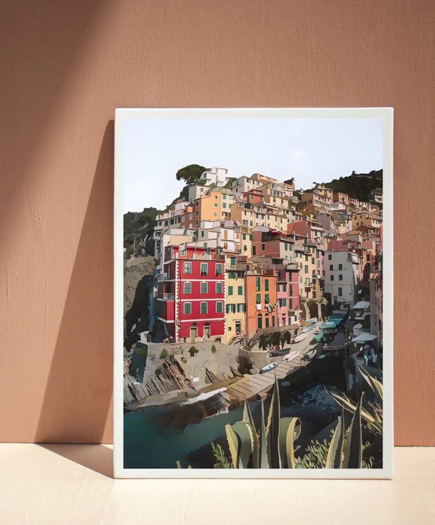 Riomaggiore, Cinque Terre, Italy Artwork