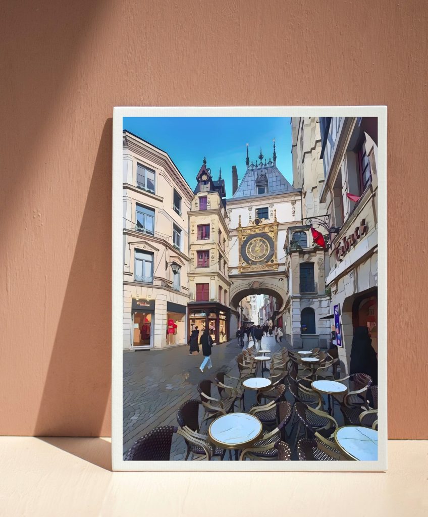 Rouen, France Artwork
