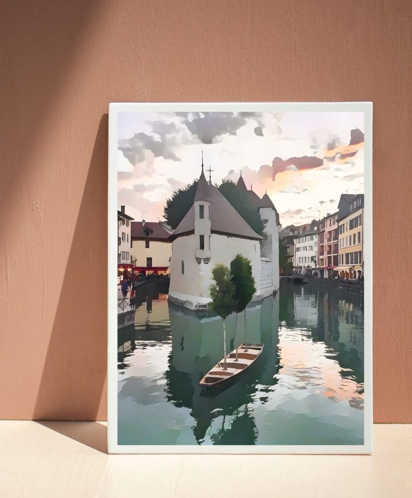 Annecy, France Artwork