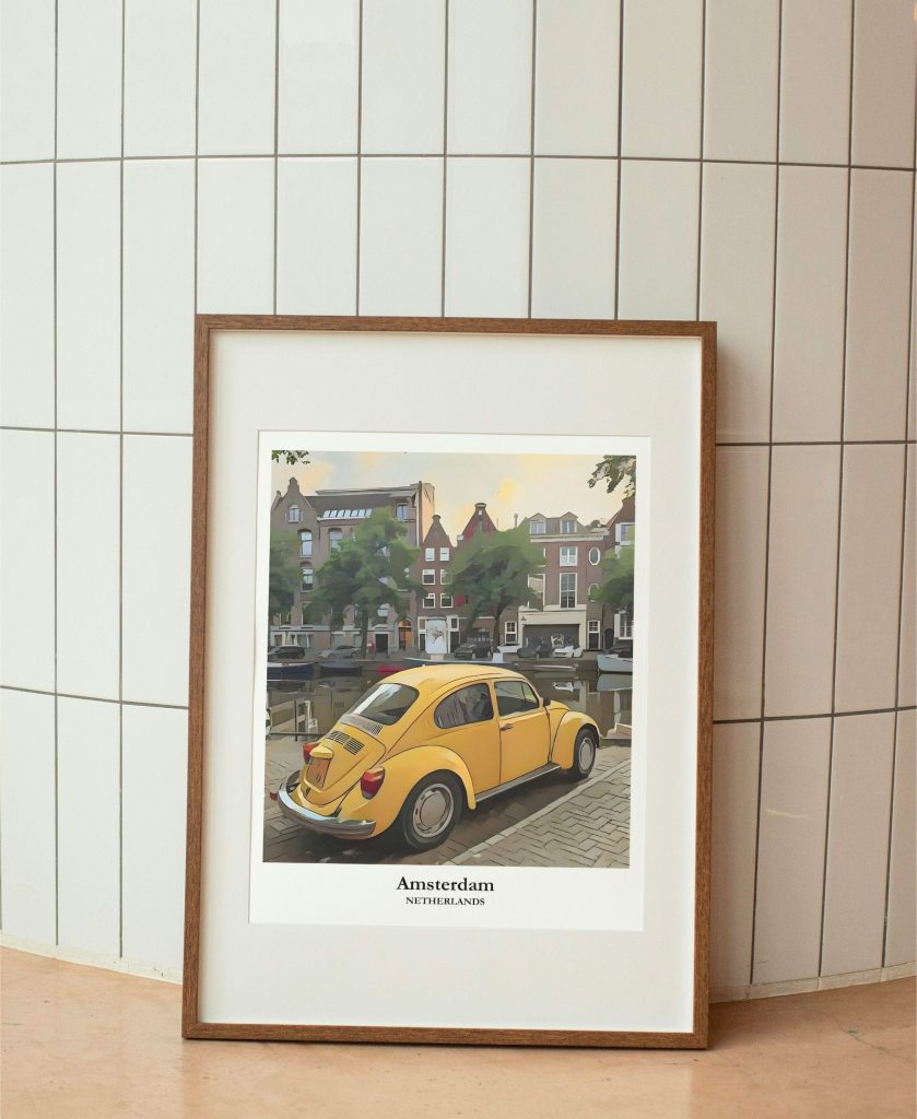 Amsterdam, Netherlands (Beetle) Artwork