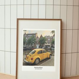 Amsterdam, Netherlands (Beetle) Artwork